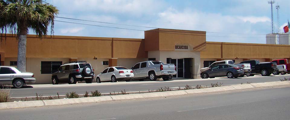 Fachada de UCAICISA en Villa de Juarez Sonora